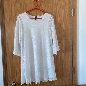 White Bridal Shower Dress